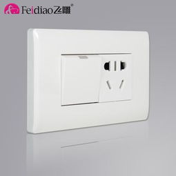 飛雕雅白118型A3系列一開雙控五孔插座評測 品質與美學的平衡之選